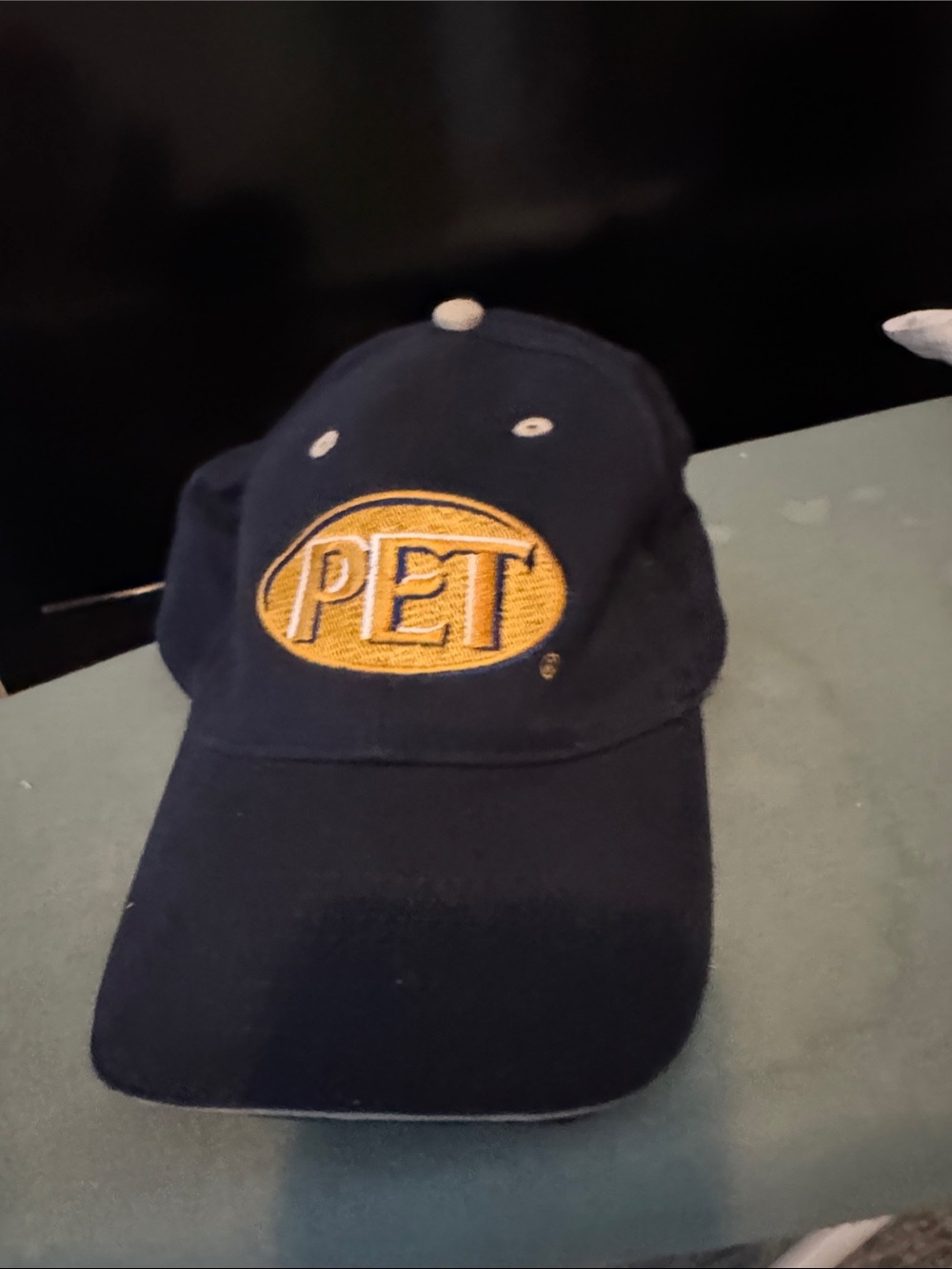 OTTO Navy Blue Hat with Yellow PET Patch